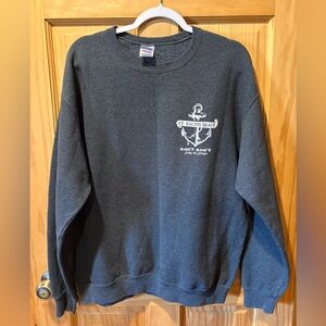 Jerzees brand grey crewneck sweatshirt from Fort Walton Beach Florida size L